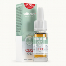 Aceite de CBG 2,5% y CBD 2,5%