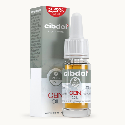 Aceite de CBN 2,5% y CBD 2,5%