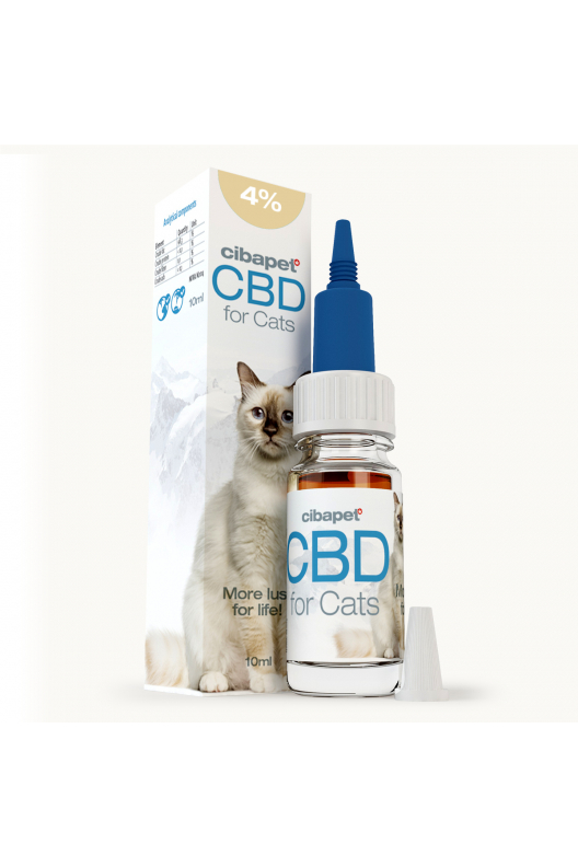 Aceite de CBD 4% para gatos