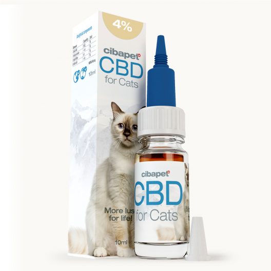 Aceite de CBD 4% para gatos