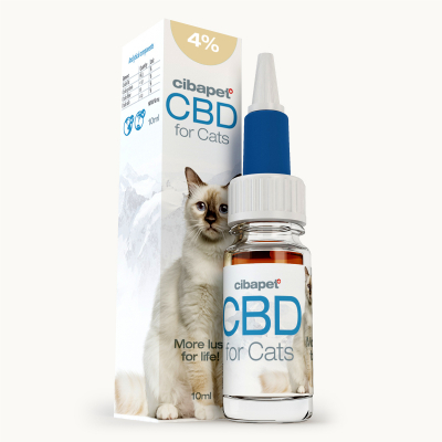 Aceite de CBD 4% para gatos