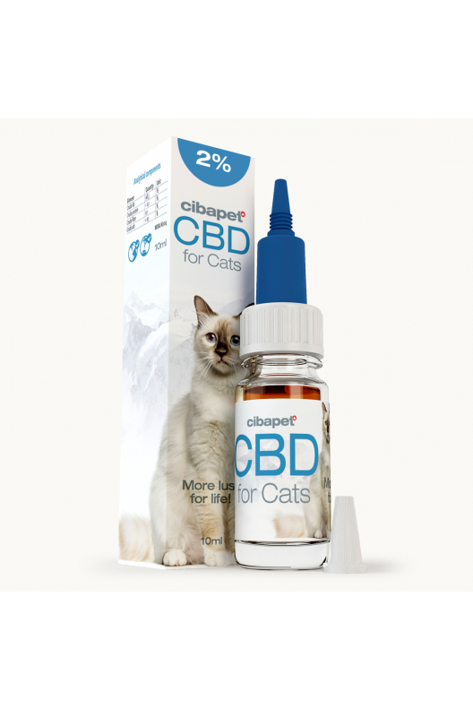 Aceite de CBD 2% para gatos
