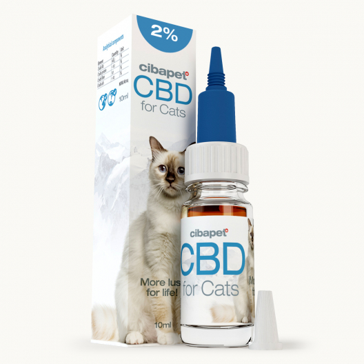 Aceite de CBD 2% para gatos