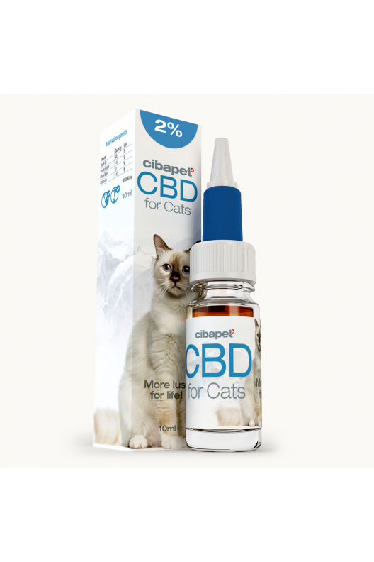 Aceite de CBD 2% para gatos