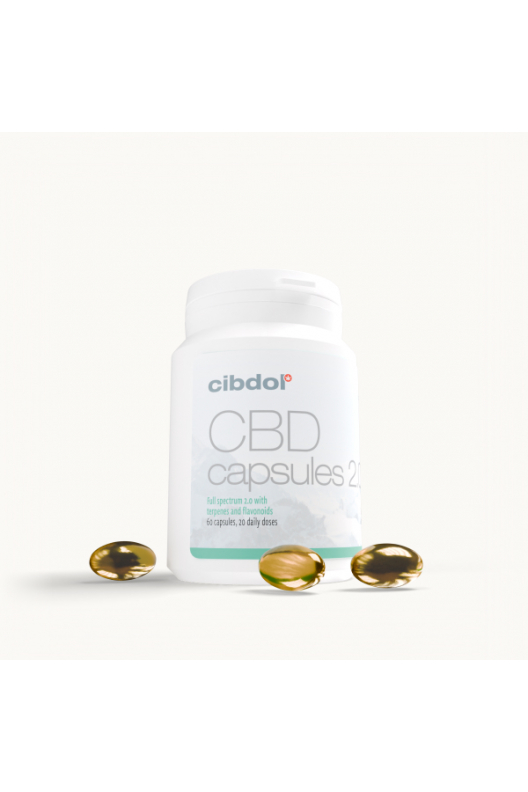 Cápsulas de gel con CBD 5% (500mg) Cápsulas de gel con CBD 5% (500mg)