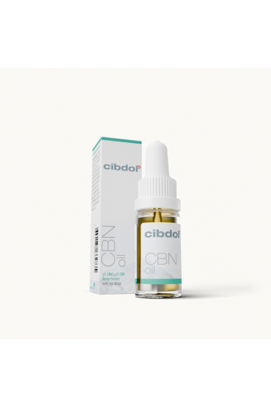 Aceite de CBN 5% y CBD 2,5%