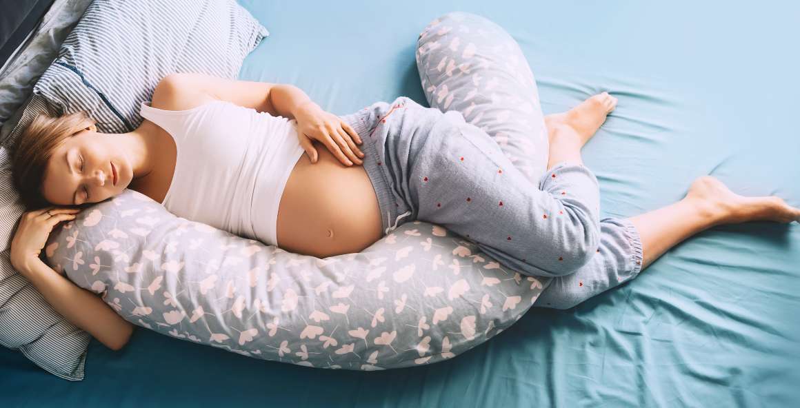 Posición ideal para dormir durante los 3 primeros meses de embarazo