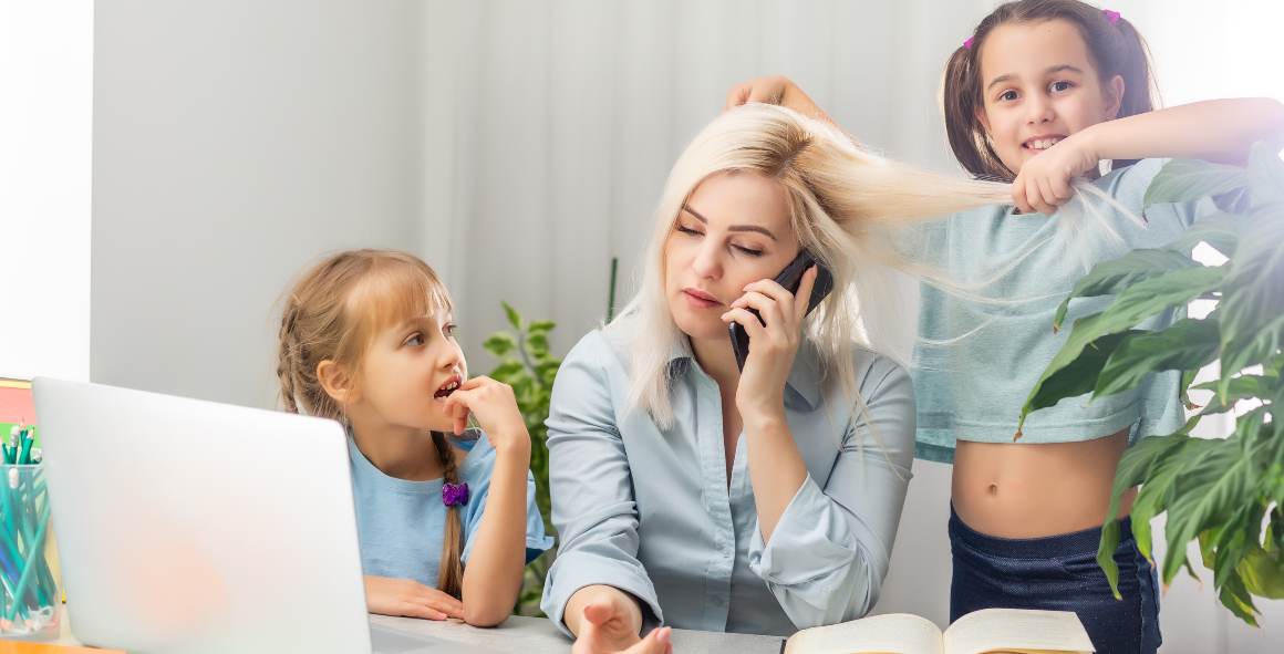 Sencillos consejos para aliviar el estrés de las madres ocupadas.